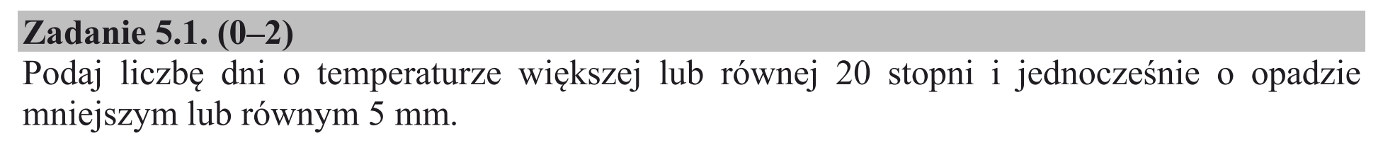 Matura, maj 2019, zadanie 5.1