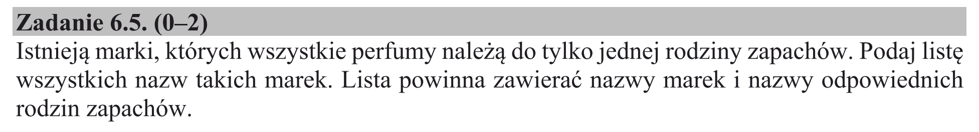 Matura, maj 2019, zadanie 6.5