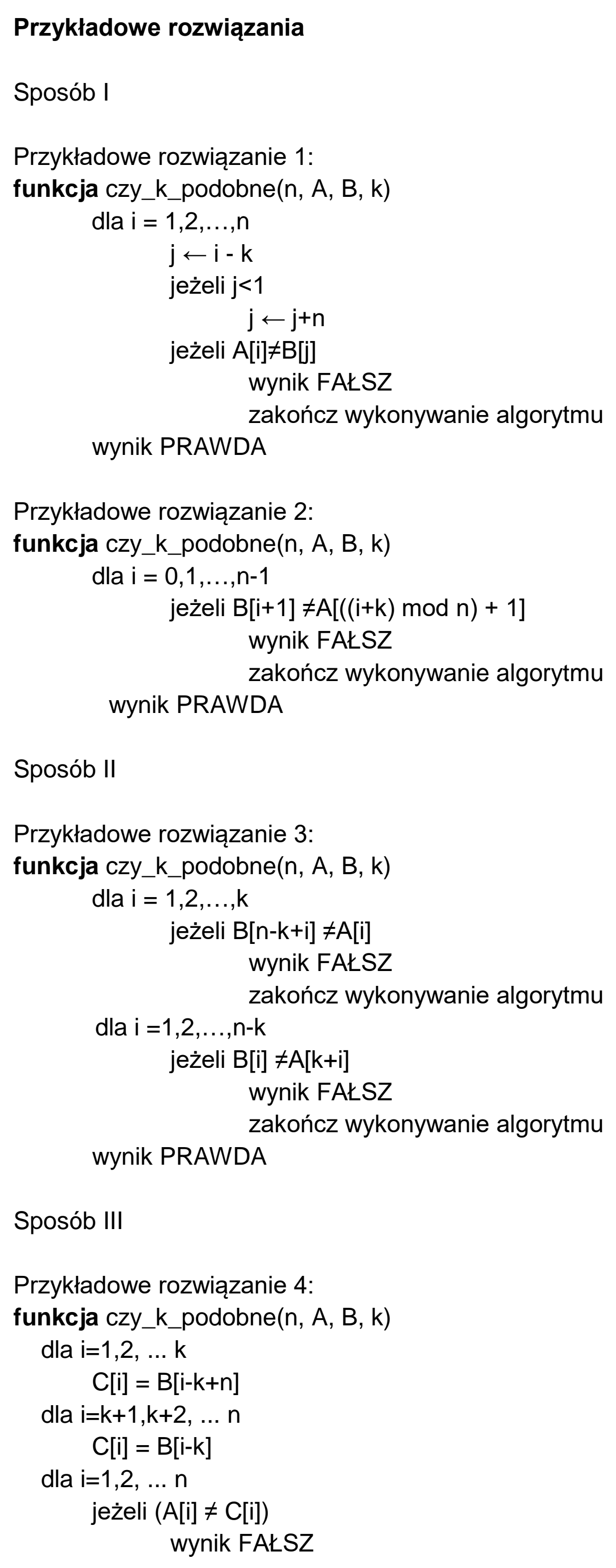 Matura, maj 2020, odpowiedź do zadania 1.2, fragment 2