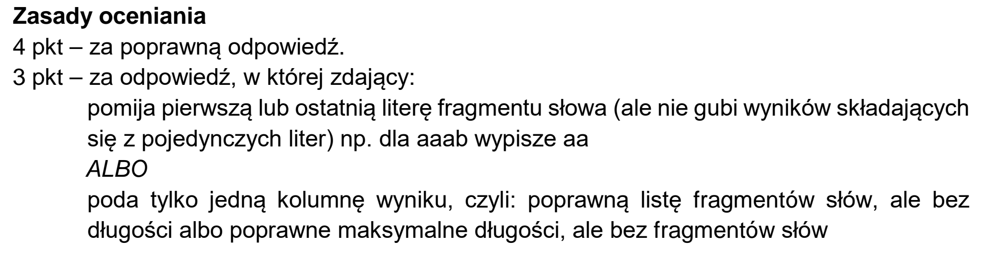 Matura, maj 2020, odpowiedź do zadania 4.2, fragment 1