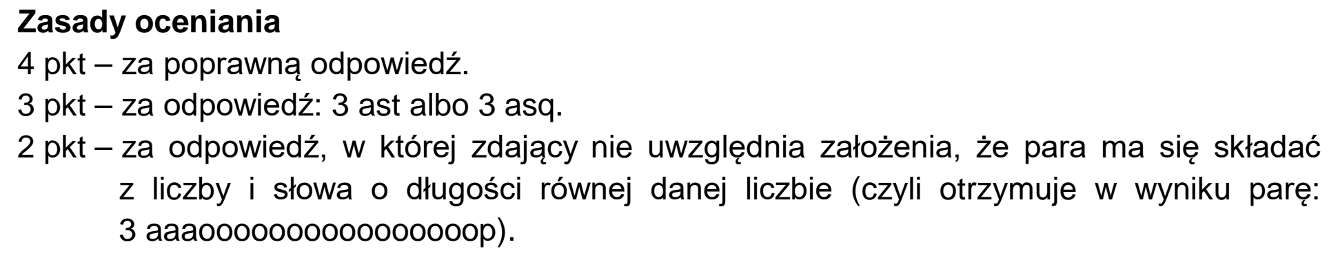 Matura, maj 2020, odpowiedź do zadania 4.3, fragment 1