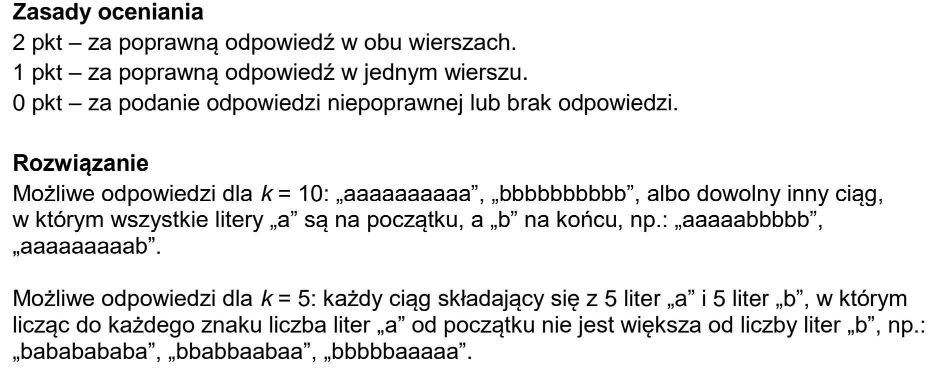 Matura, maj 2022, odpowiedź do zadania 2.2