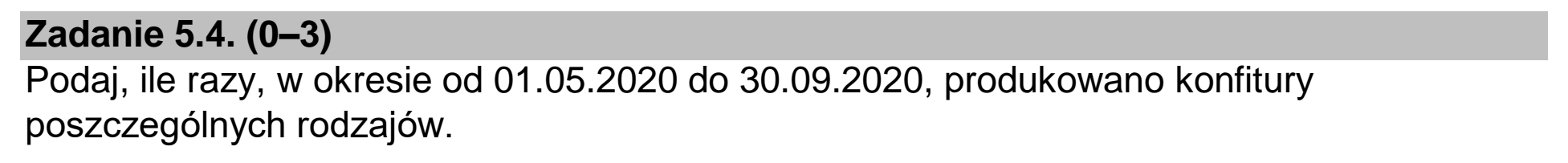 Matura, maj 2023, zadanie 5.4