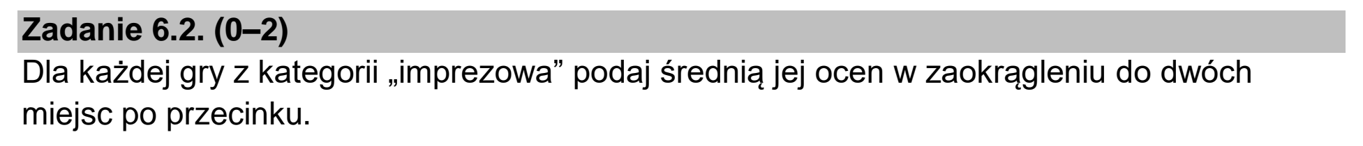 Matura, maj 2023, zadanie 6.2