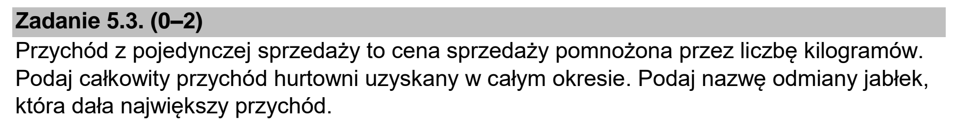 Matura, maj 2024, zadanie 5.3