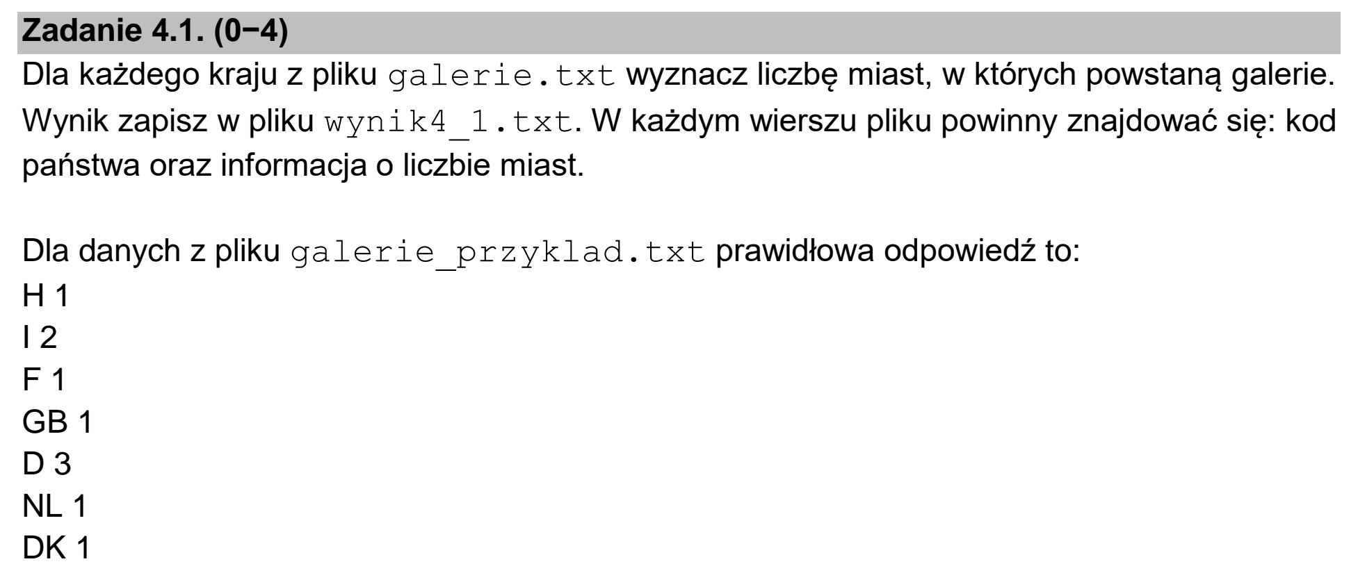 Matura próbna, marzec 2021, zadanie 4.1