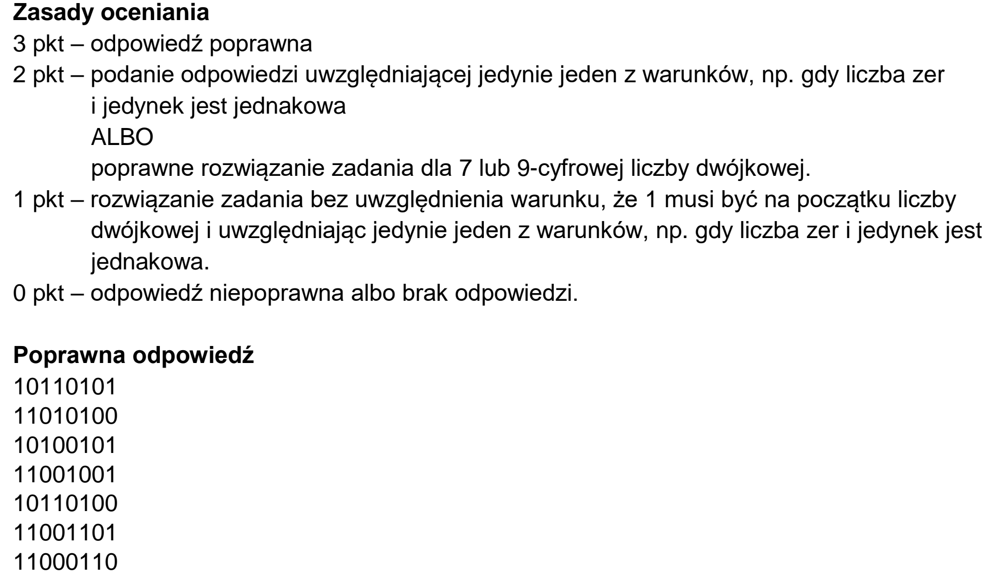 Matura dodatkowa, czerwiec 2023, odpowiedź do zadania 3.2