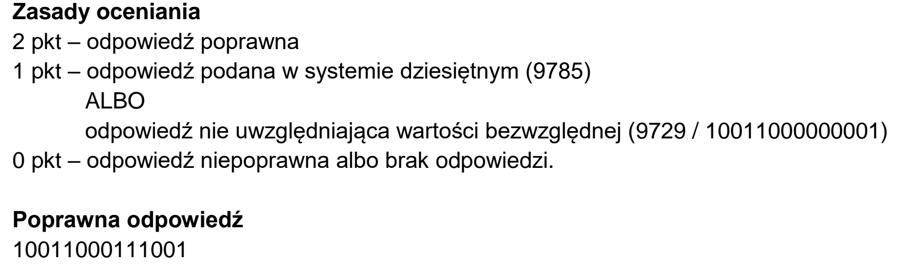 Matura dodatkowa, czerwiec 2023, odpowiedź do zadania 3.3