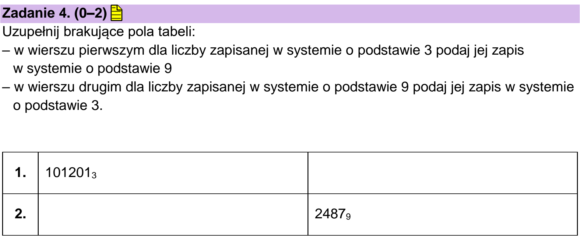 Matura dodatkowa, czerwiec 2023, podgląd zadania 4