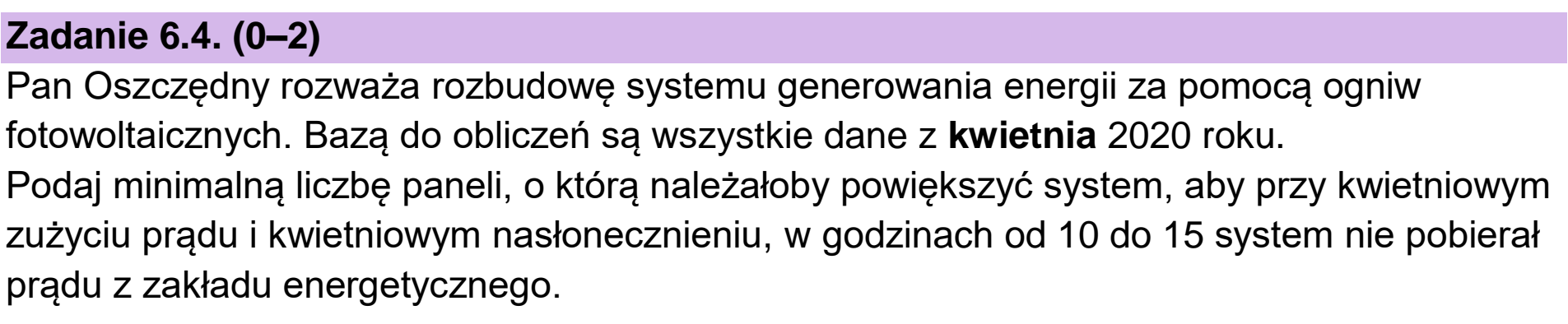 Matura dodatkowa, czerwiec 2023, zadanie 6.4