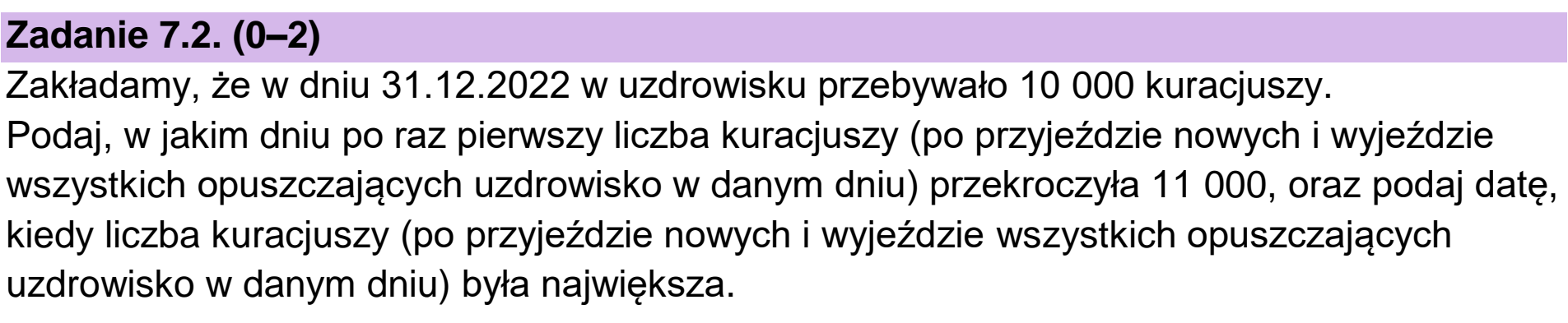 Matura dodatkowa, czerwiec 2024, zadanie 7.2