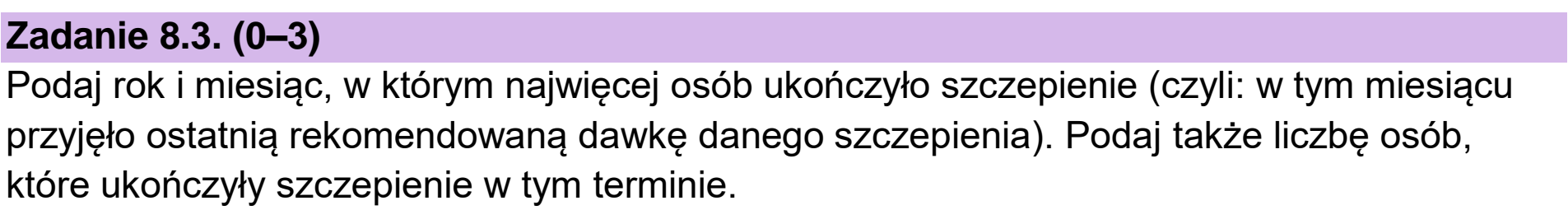 Matura dodatkowa, czerwiec 2024, zadanie 8.3