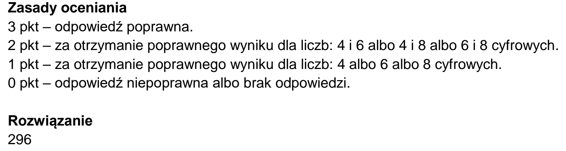 Matura dodatkowa, czerwiec 2025, odpowiedź do zadania 2.2