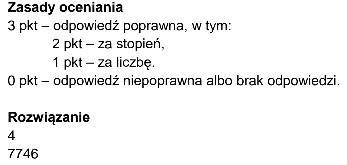Matura dodatkowa, czerwiec 2025, odpowiedź do zadania 2.3