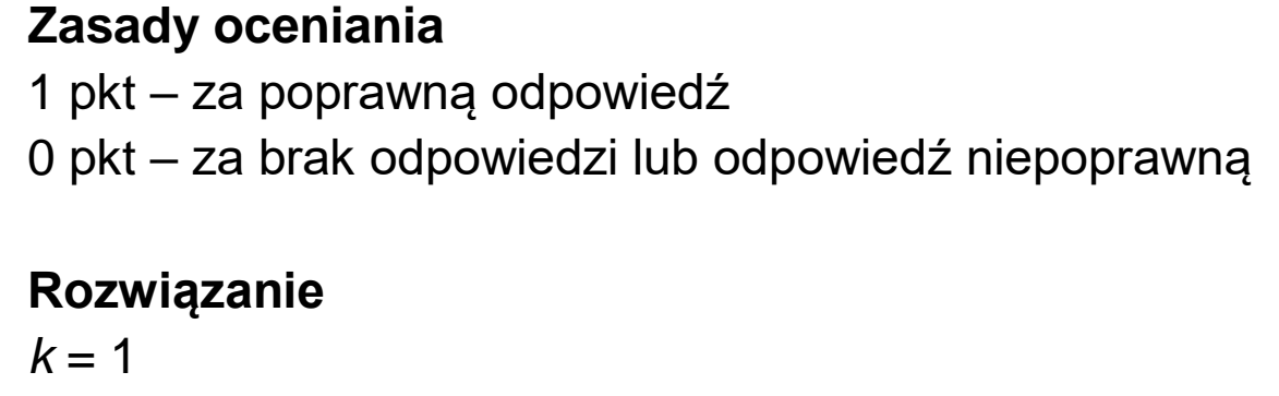 Matura dodatkowa, czerwiec 2026, odpowiedź do zadania 1.2