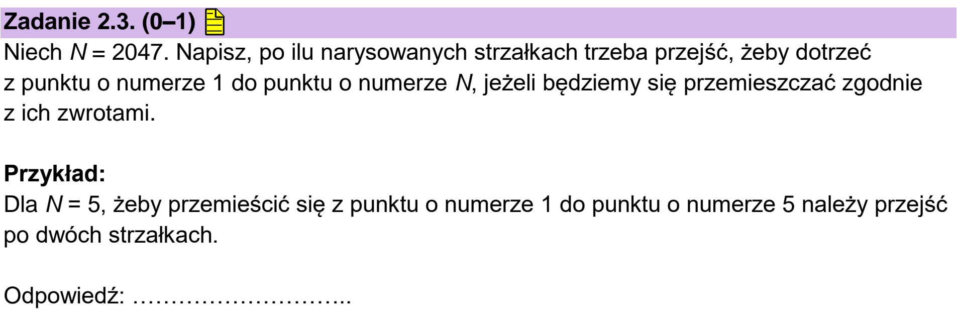 Matura próbna, grudzień 2022, zadanie 2.3
