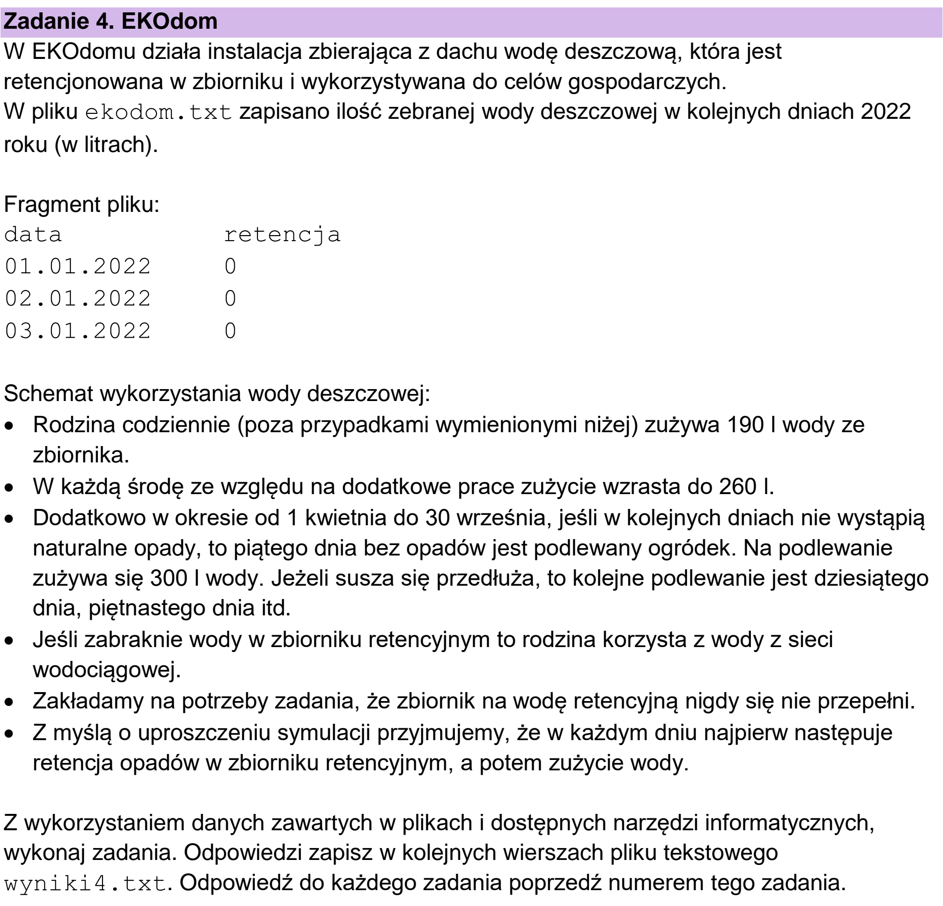Matura próbna, grudzień 2022, wstęp zadania 4