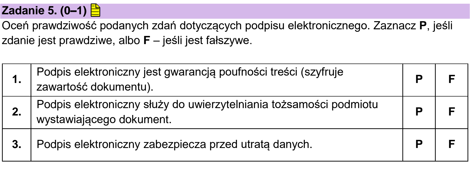 Matura próbna, grudzień 2024, podgląd zadania 5
