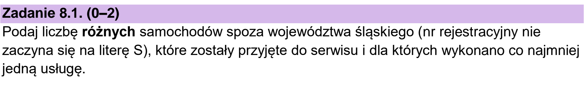 Matura próbna, grudzień 2024, zadanie 8.1