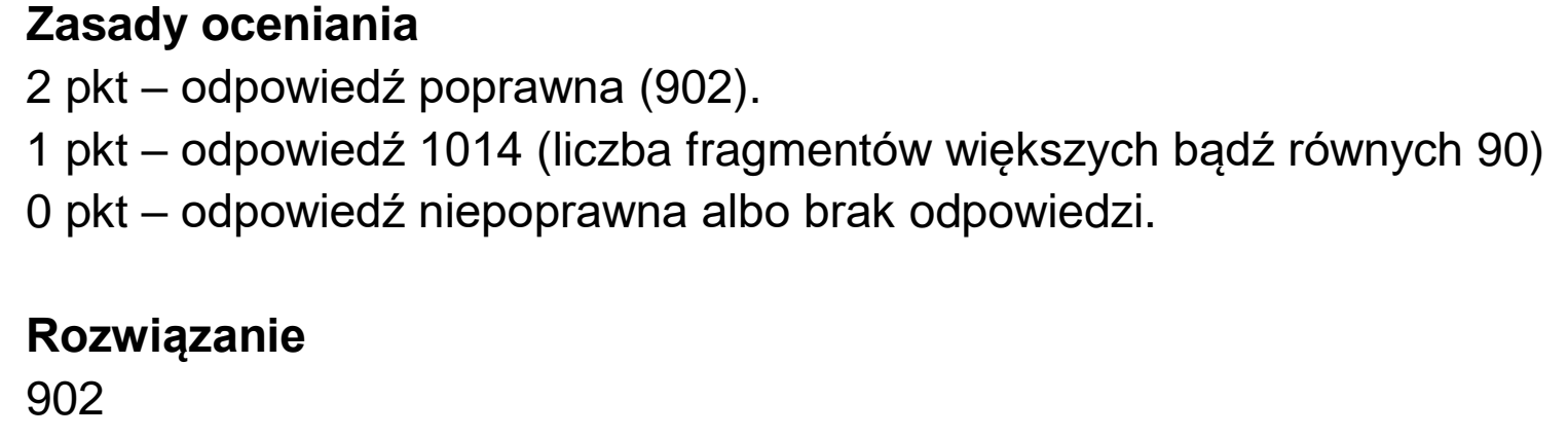 Matura, maj 2023, odpowiedź do zadania 3.1