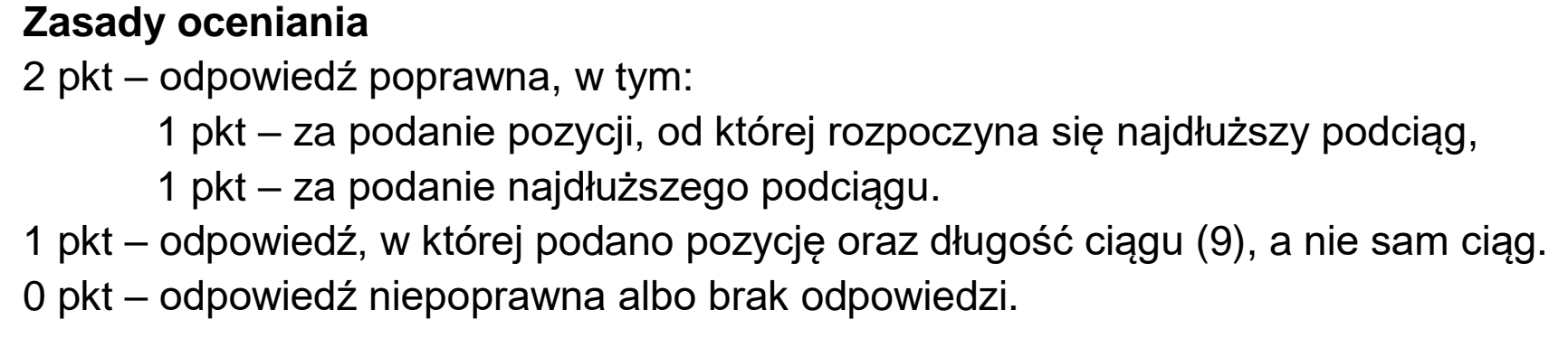 Matura, maj 2023, odpowiedź do zadania 3.4, fragment 1