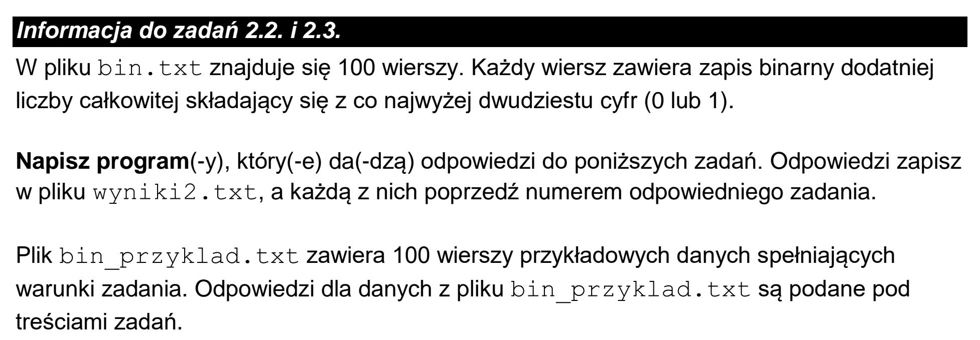 Matura, maj 2023, zadanie 2.1, fragment 3