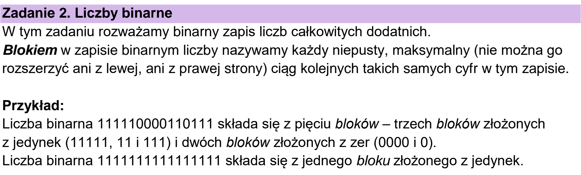 Matura, maj 2023, wstęp zadania 2