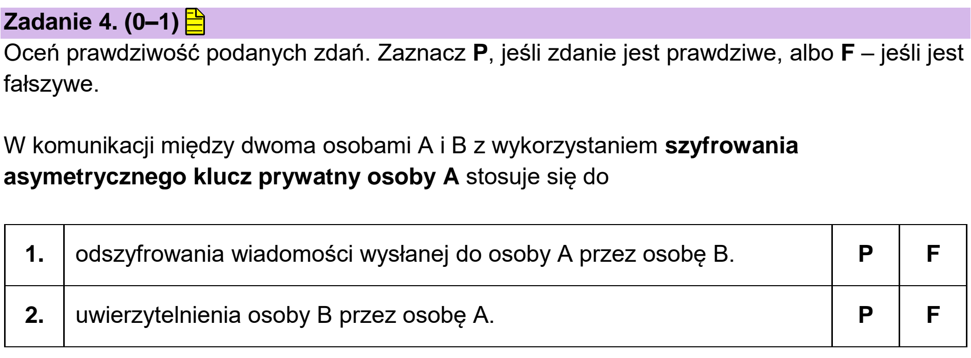 Matura, maj 2023, podgląd zadania 4
