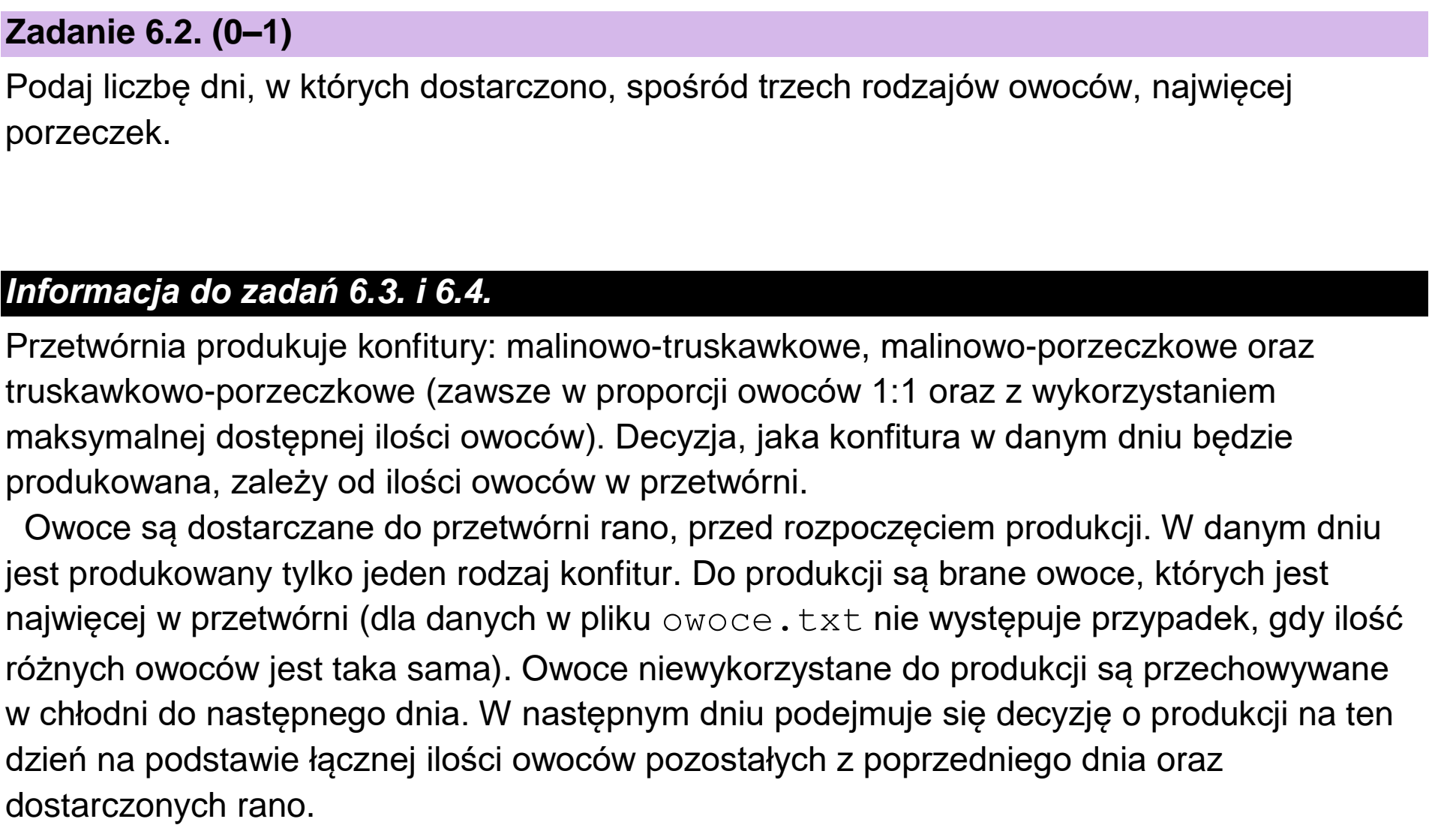 Matura, maj 2023, zadanie 6.2, fragment 1