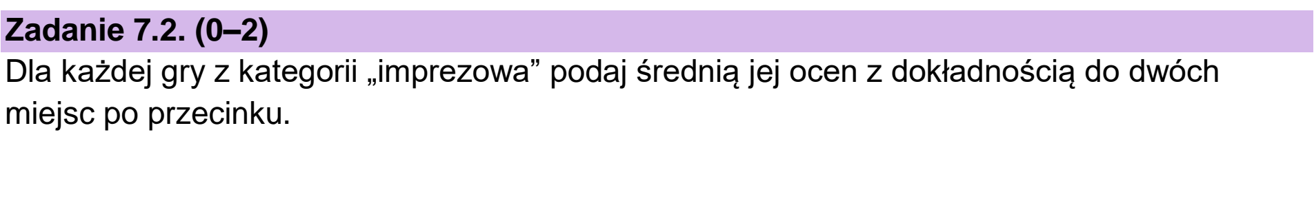 Matura, maj 2023, zadanie 7.2