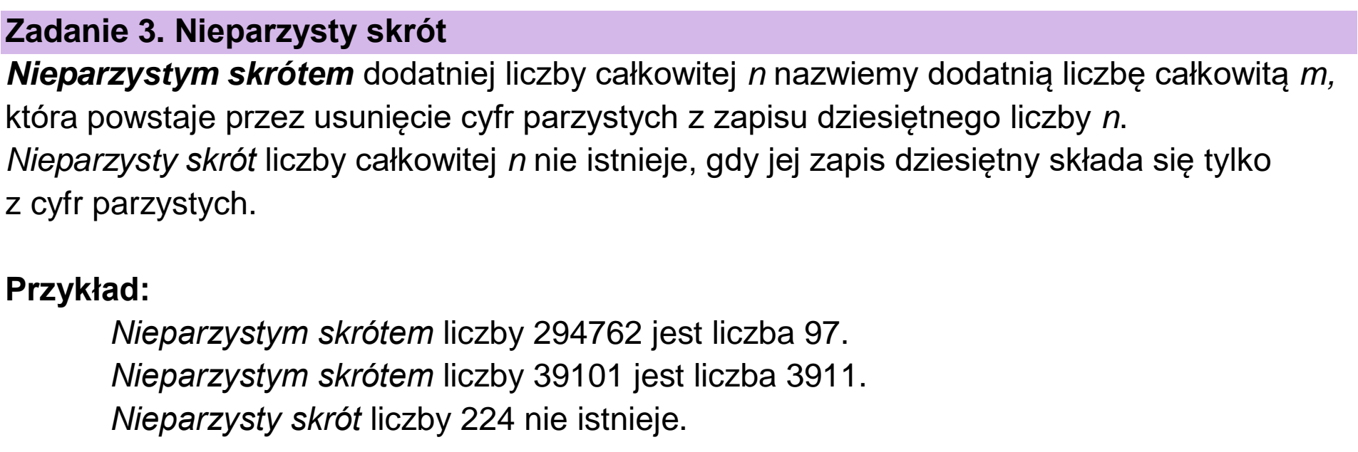 Matura, maj 2024, wstęp zadania 3