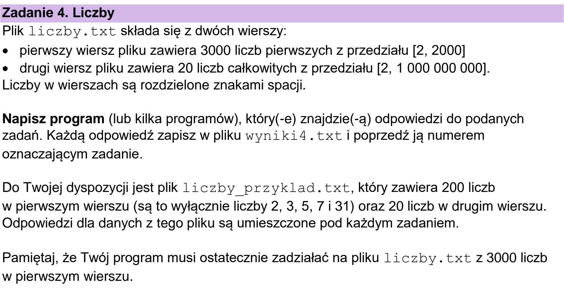 Matura, maj 2024, wstęp zadania 4