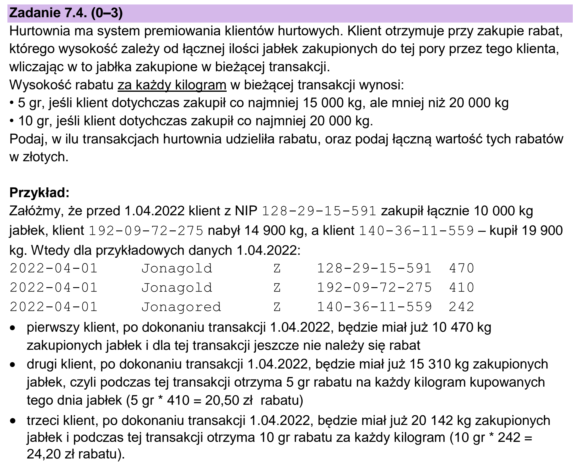 Matura, maj 2024, zadanie 7.4