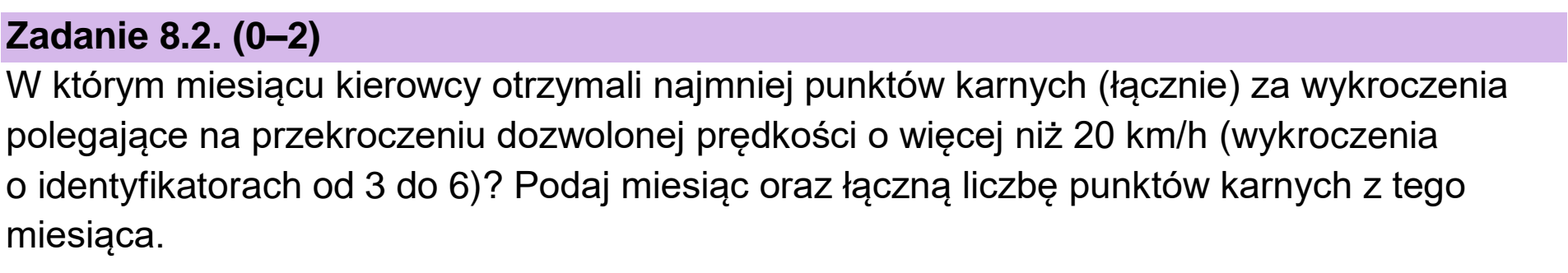 Matura, maj 2024, zadanie 8.2