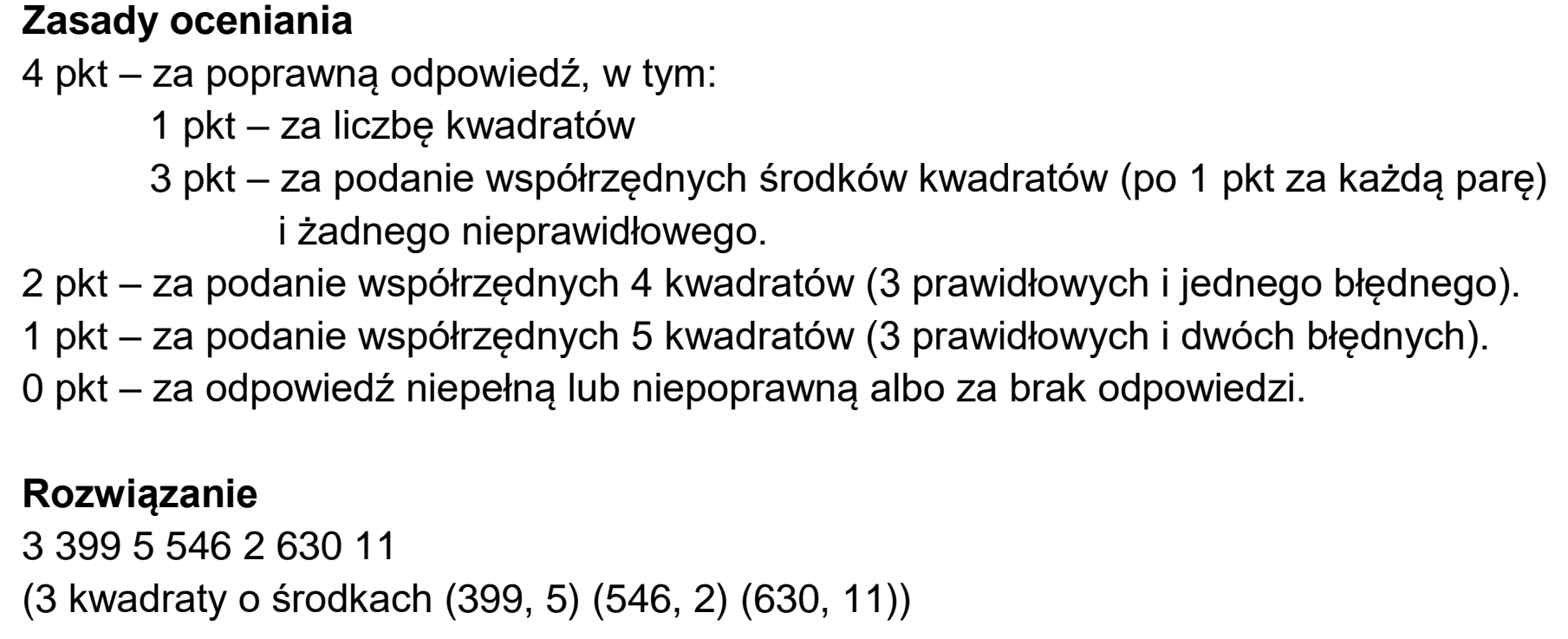 Matura, maj 2025, odpowiedź do zadania 2.2