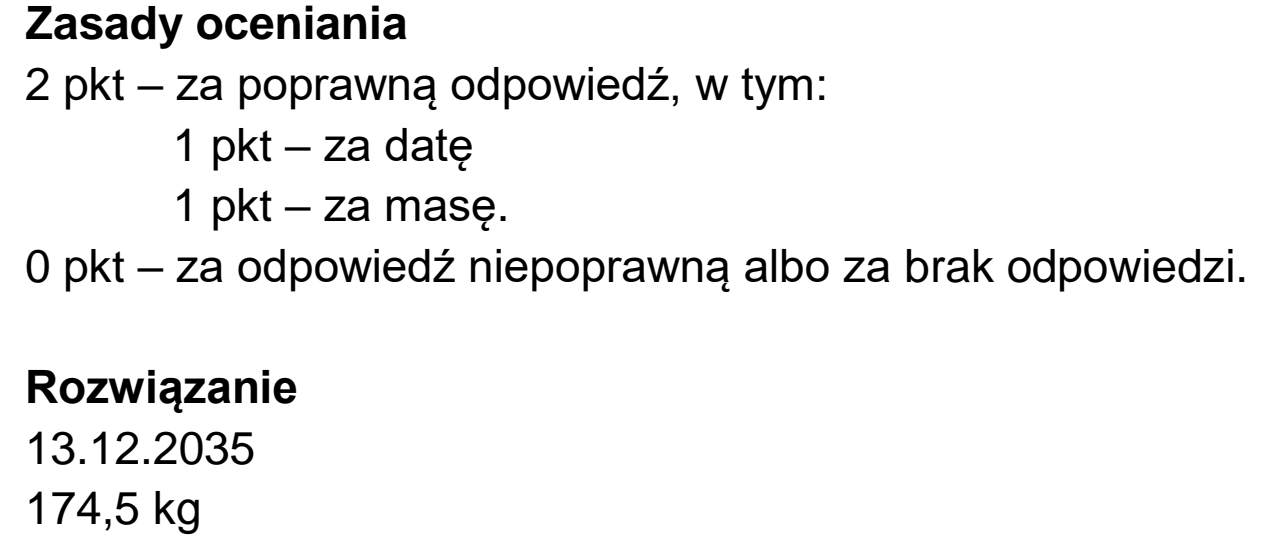Matura, maj 2025, odpowiedź do zadania 6.3