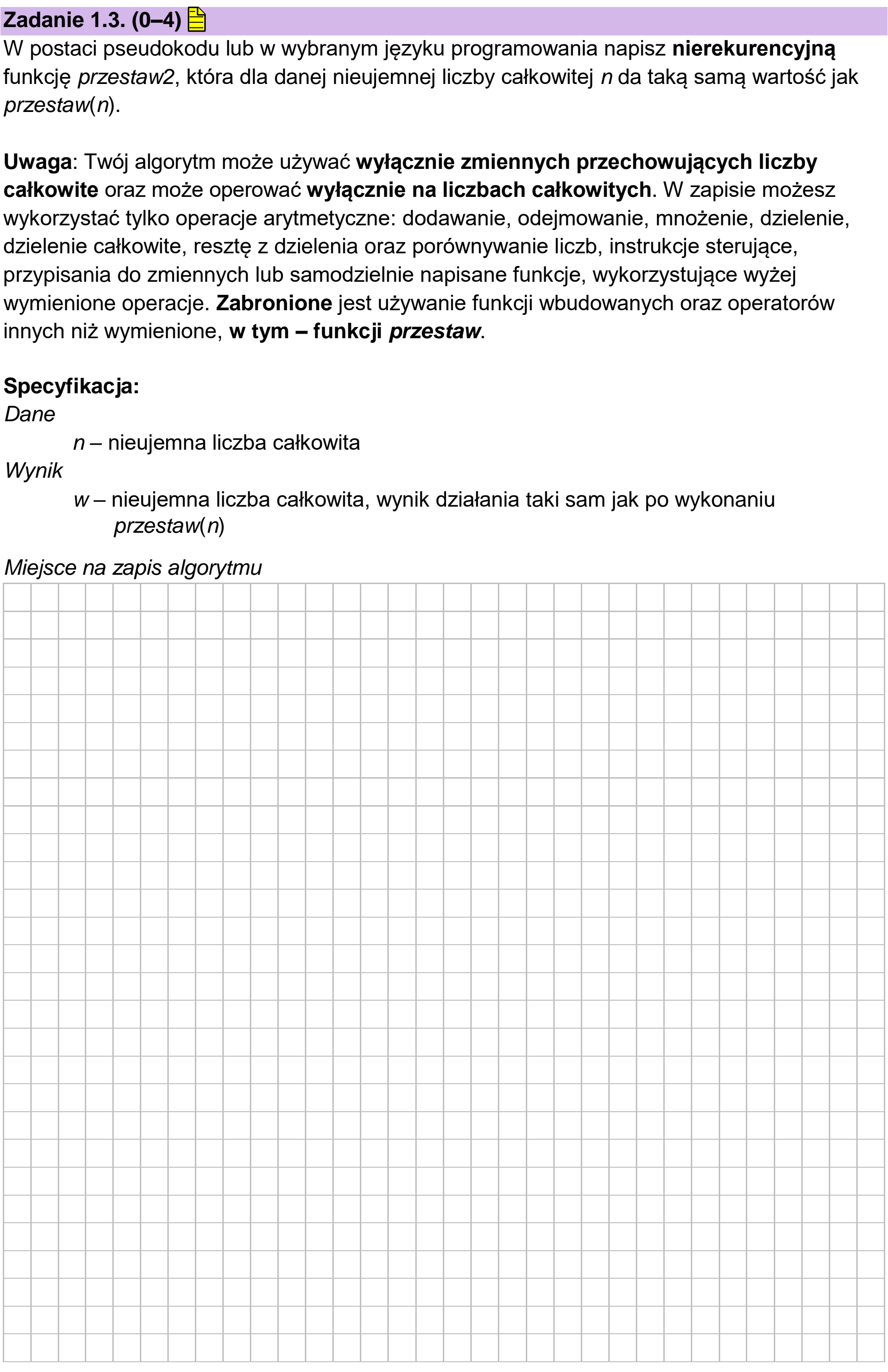 Matura, maj 2025, zadanie 1.3, fragment 1