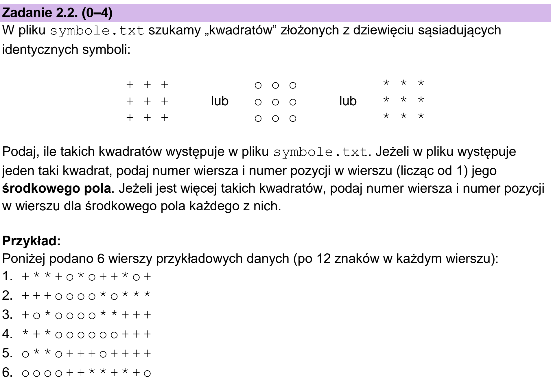Matura, maj 2025, zadanie 2.2, fragment 1