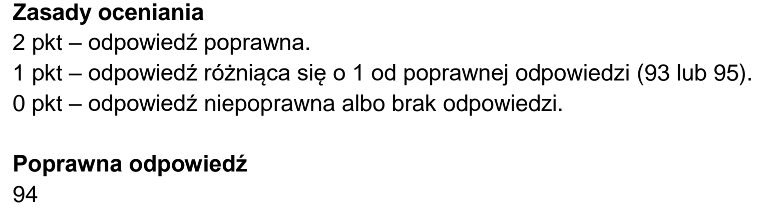 Matura, maj 2026, odpowiedź do zadania 7.4