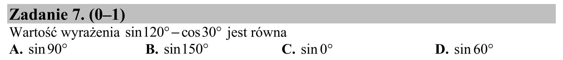Matura dodatkowa, czerwiec 2015, podgląd zadania 7