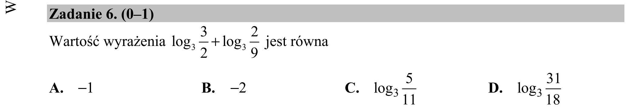 Matura dodatkowa, czerwiec 2016, podgląd zadania 6