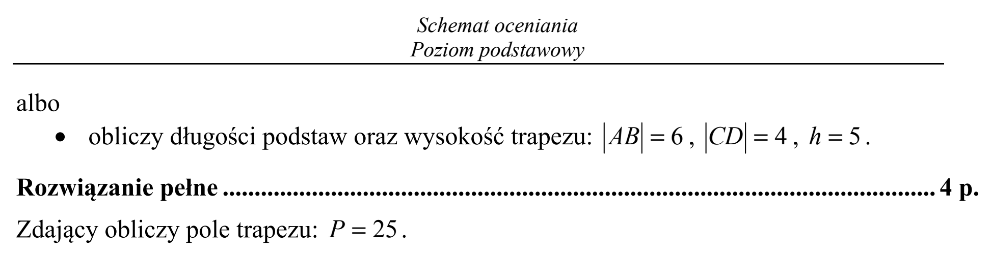 Matura dodatkowa, czerwiec 2017, odpowiedź do zadania 32, fragment 3