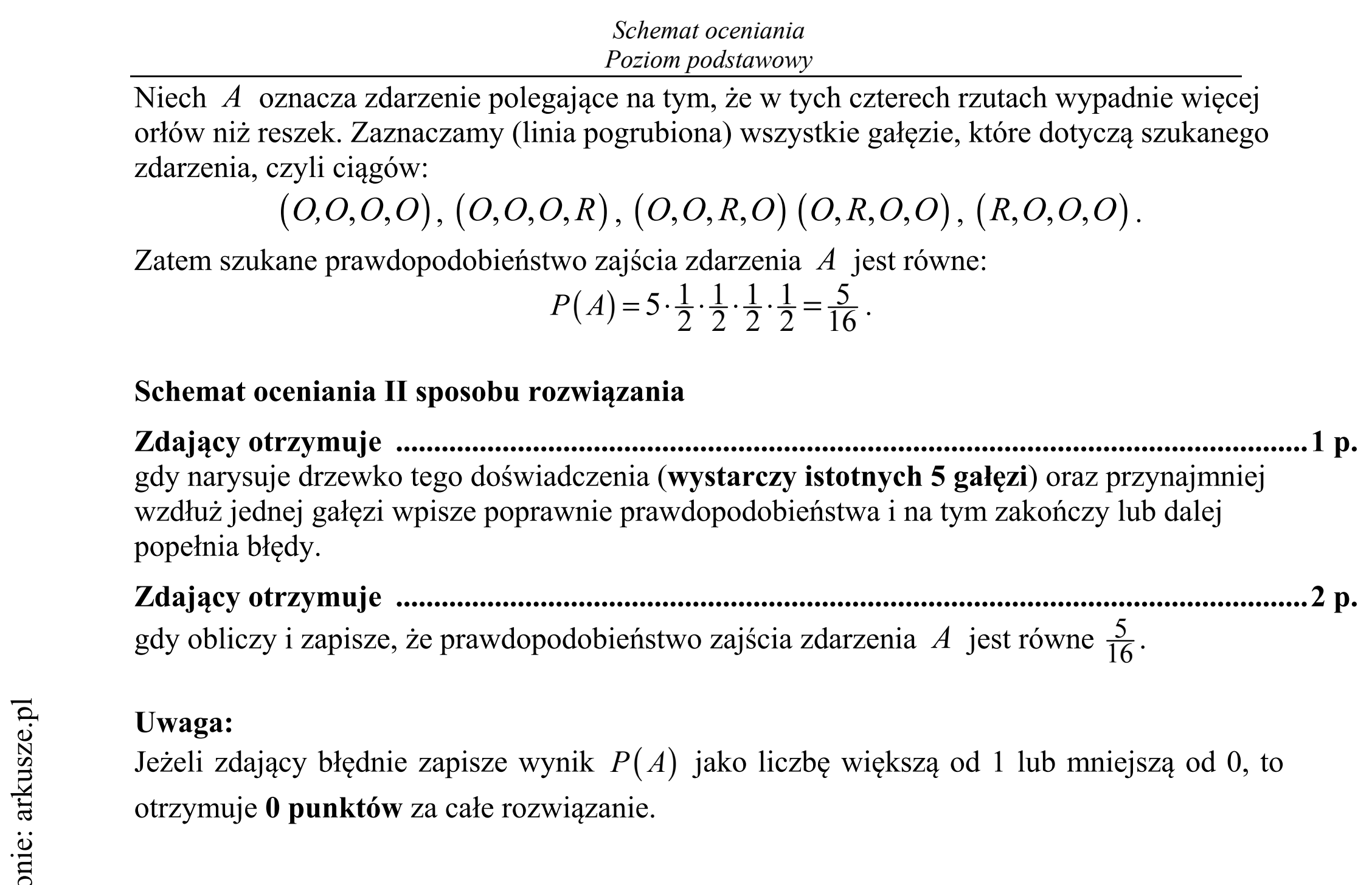 Matura dodatkowa, czerwiec 2018, odpowiedź do zadania 31, fragment 3