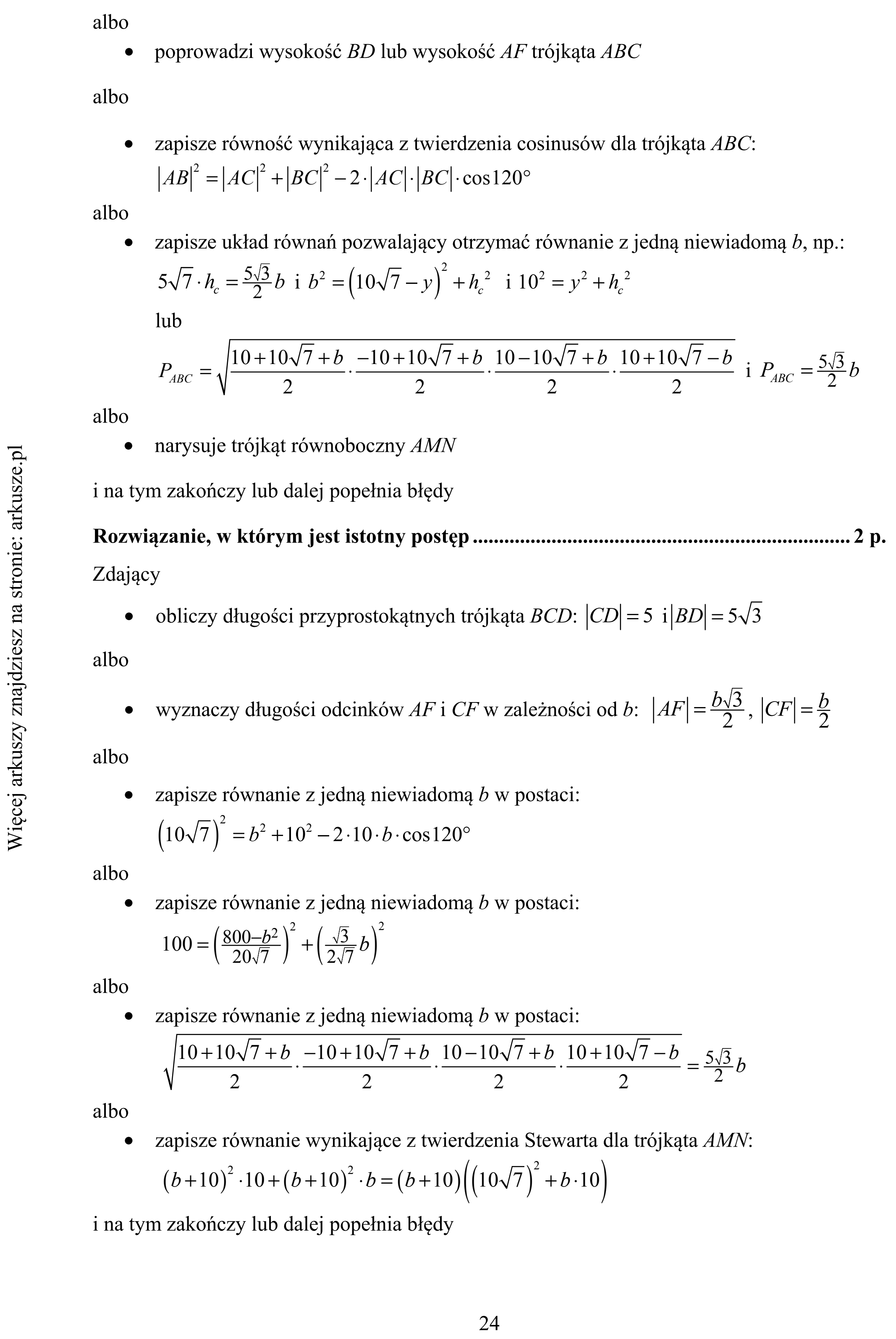 Matura dodatkowa, czerwiec 2019, odpowiedź do zadania 34, fragment 6