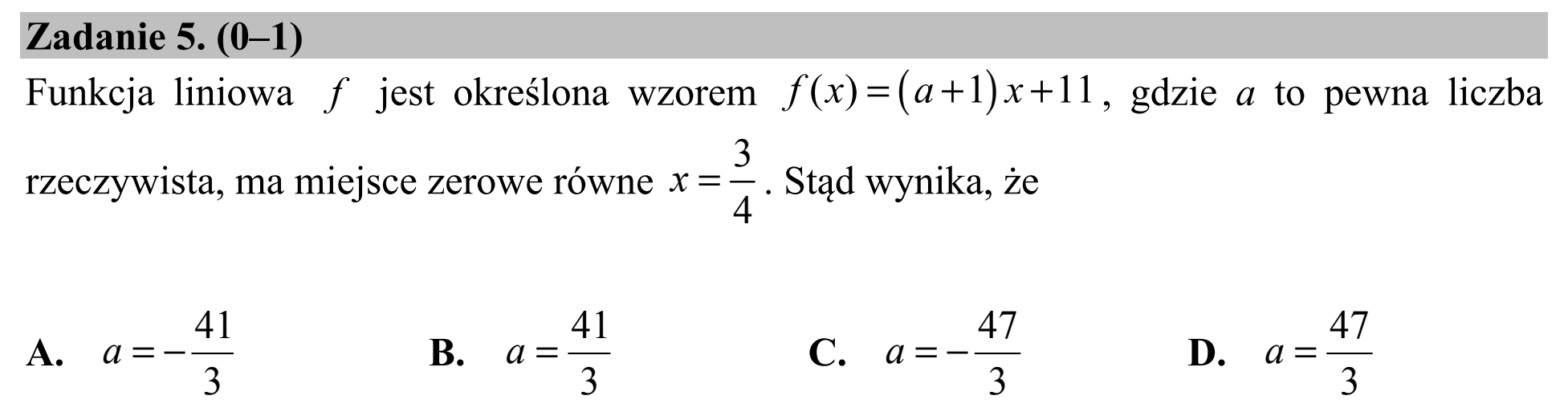 Matura dodatkowa, czerwiec 2019, podgląd zadania 5