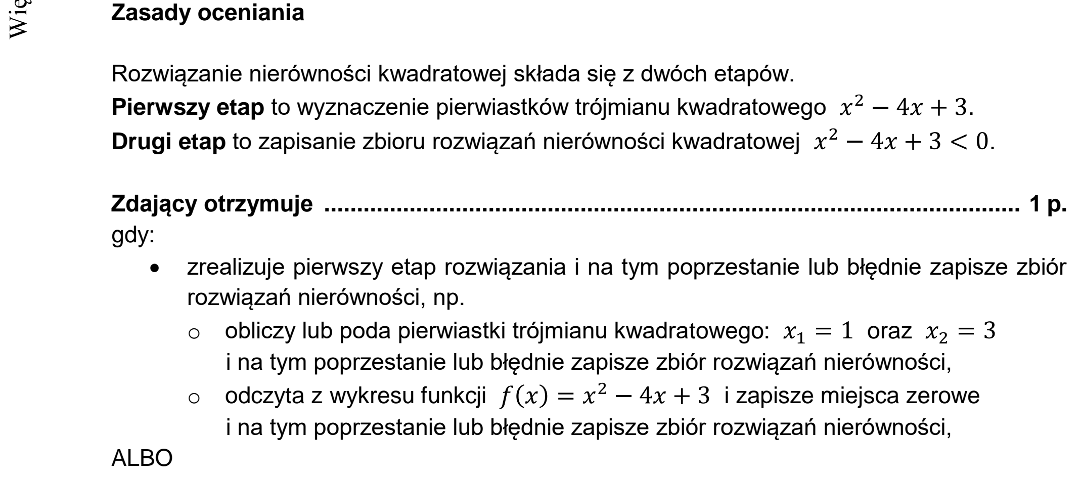 Matura dodatkowa, czerwiec 2021, odpowiedź do zadania 29
