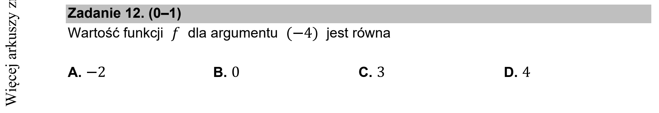 Matura dodatkowa, czerwiec 2021, podgląd zadania 12