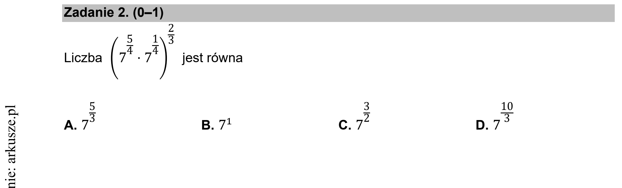 Matura dodatkowa, czerwiec 2021, podgląd zadania 2