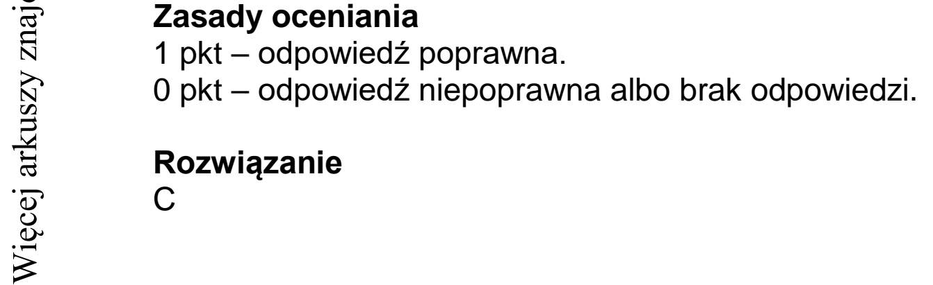 Matura dodatkowa, czerwiec 2022, odpowiedź do zadania 13