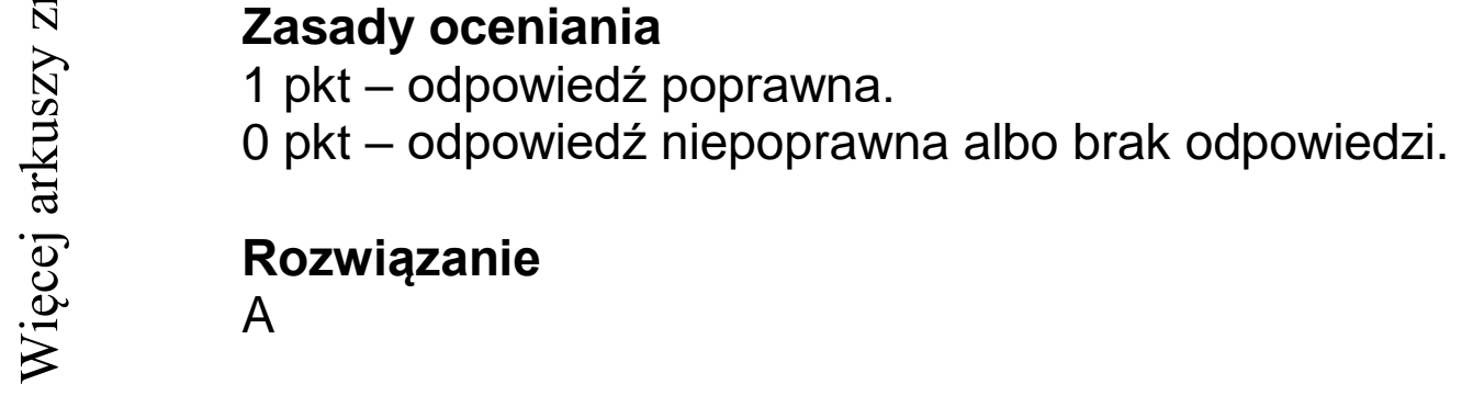 Matura dodatkowa, czerwiec 2022, odpowiedź do zadania 19